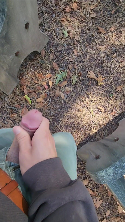 Powerful moment from "mushroom cock hunting"
