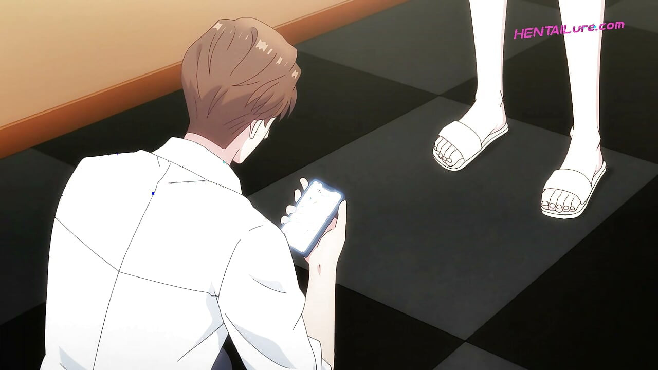 Kaji knuller Fukami rått på hotellsengen etter dusjen - Gay Hentai Anime