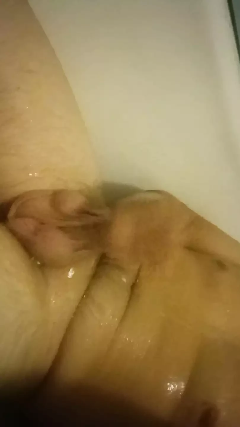 Masturbation in shower