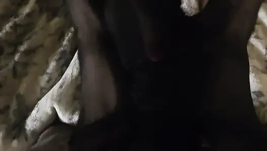 Kocasının Yarağı Ve Taşakları Ile Goode Girl Naylon Oyun