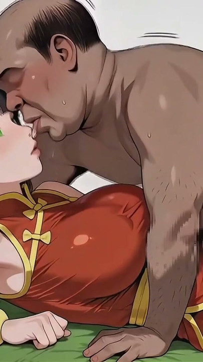 La fille en robe chinoise rouge est gentille avec tout le monde - hentai 3D IA HD | Clip 2