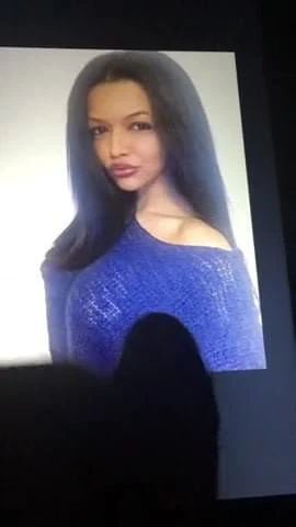 cum tribute to hot friend Andreea 4