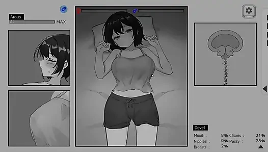 Hentai oyunu - arsız! Çocukluk arkadaşımla 3 gün ücretsiz mod sahnesi