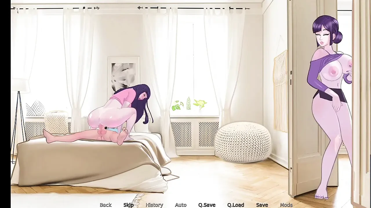 dabby and anon make hot romantic seen in summertime saga part 2