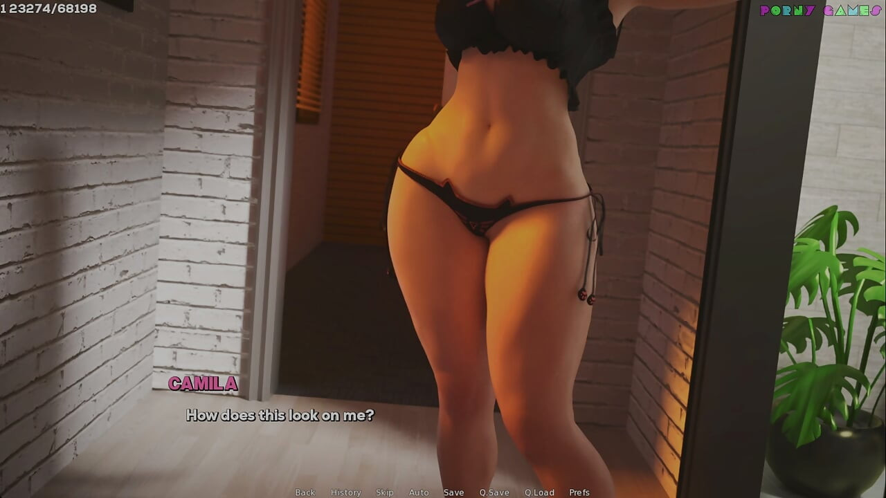 Shadows of Desire by Shamandev - Androgynous Boyfriend Catches His Busty Girlfriend Cheating 70