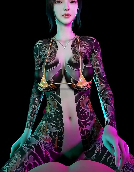 Yakuza Girl Lap Dance 2