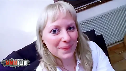 Lavandra may: erste anale penetration für diese blondine mit dicken titten