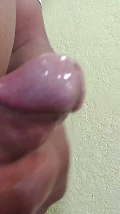 The young man ejaculated by shaking his penis and is moaning in pain | Clip 2