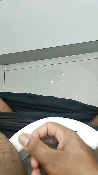 Handjob in the Bathroom