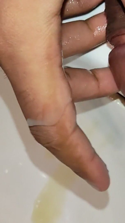 Using Intimate Lube on my cock in Bangalore | Clip 2