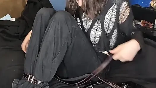 Sakso çekiyor harnes hogtie
