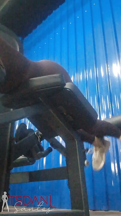 A Short Video at the Gym, Just Chilling, Doing My Workout.