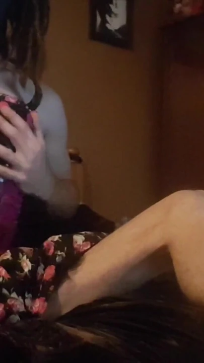 Jaw-dropping moment from "1m dildo all the way inside deep anal insertion in hood and corset horny sub cd fucks"