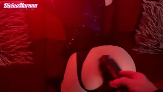 Busty Petite Divinamaruuu Surrenders in Her First BDSM Session - Total and Merciless Submission