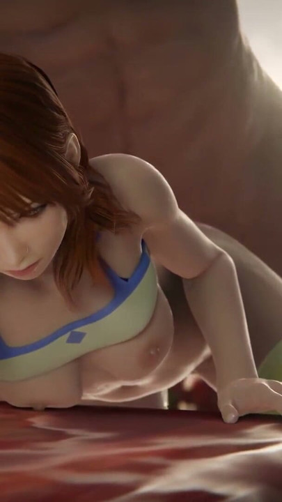 Final Fantasy girl big ass and big cock by InitialA (animation with sound) 3D Hentai Porn SFM Compilation | Clip 1