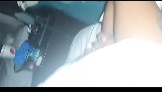 Skinny Ebony Teen POV Going Inside