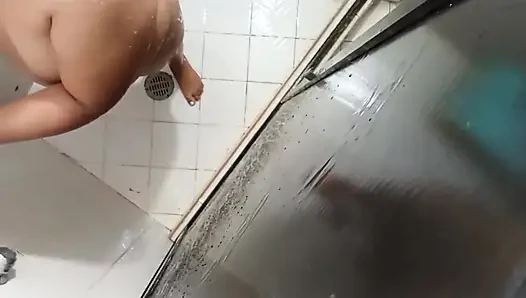 My Stepsister-in-law in the Shower