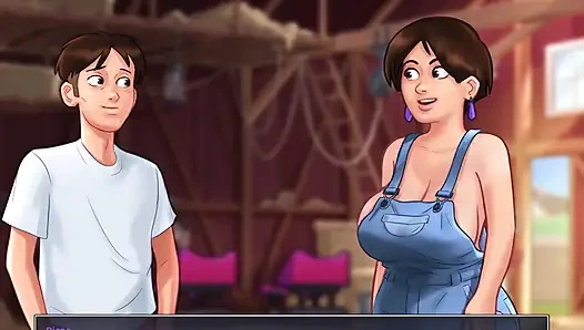 Summertime saga: the nurse helped Johannes