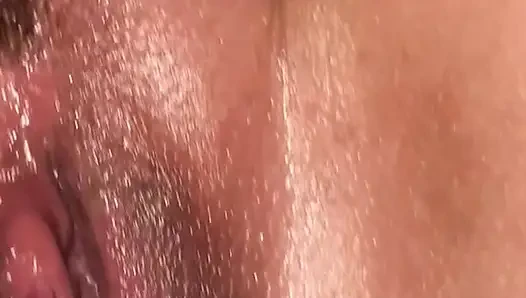 Rotes licht 25 jahre alte MILf muschi sahnender körper bedeckt cumshots Überraschung squirting