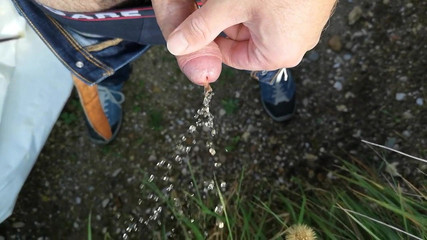 Pisse et sperme dans la nature