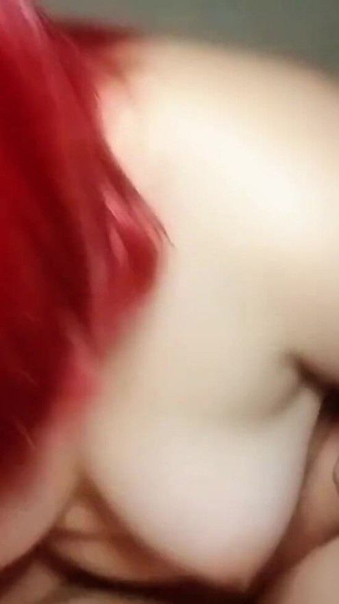 Orgasms from a redhead in sex games | Clip 2