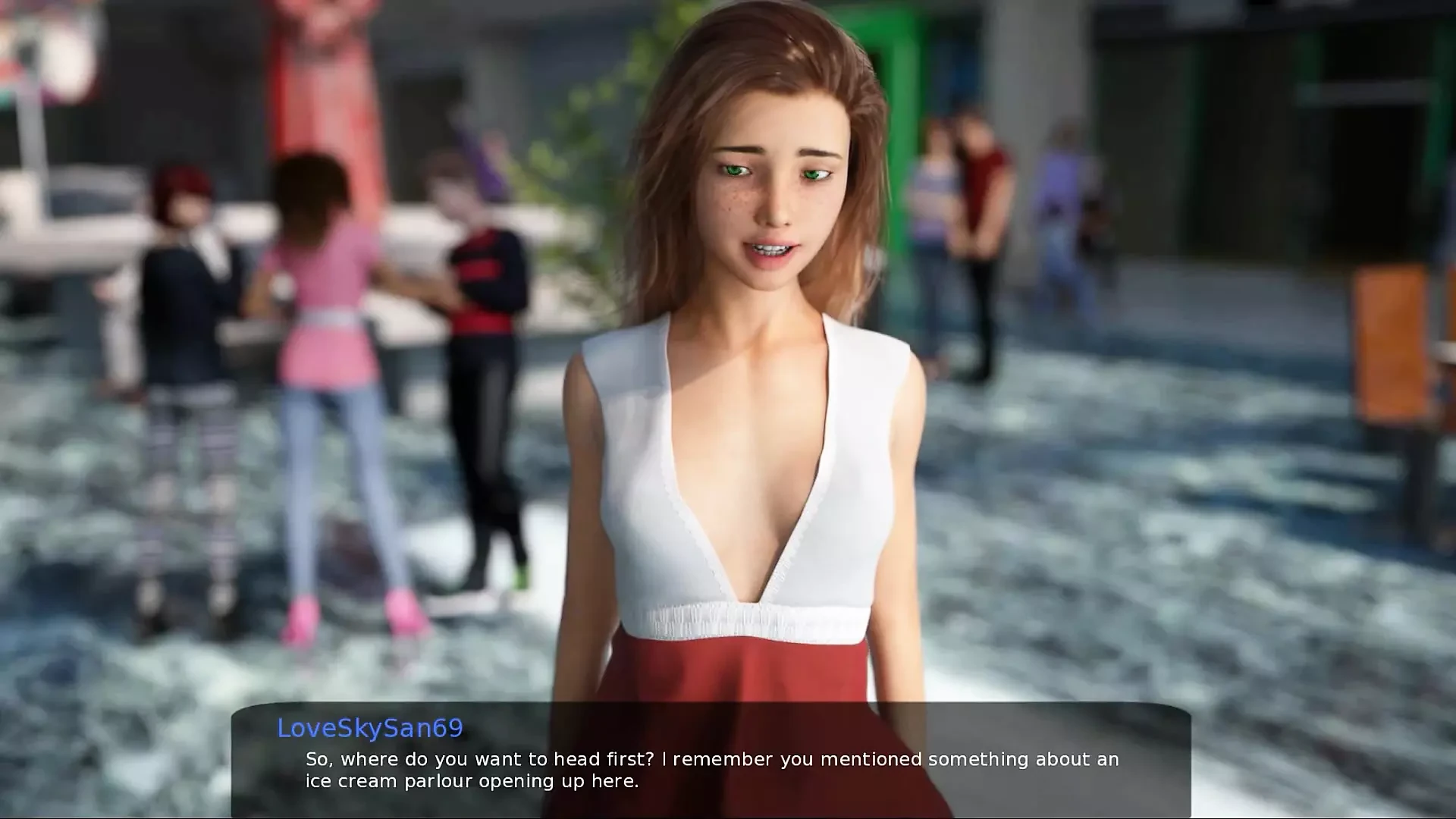 Milfy City v0.71b parte 136 Sara pompino maestro di loveskysan69