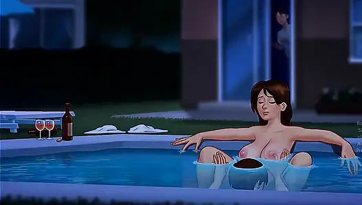 Лесбийская мастурбация в летнее время сага.