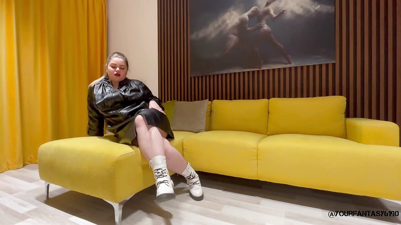 Farting in Leather Coat