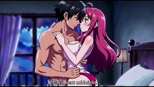 Stepsister come in stepbrother room at midnight 3D Anime