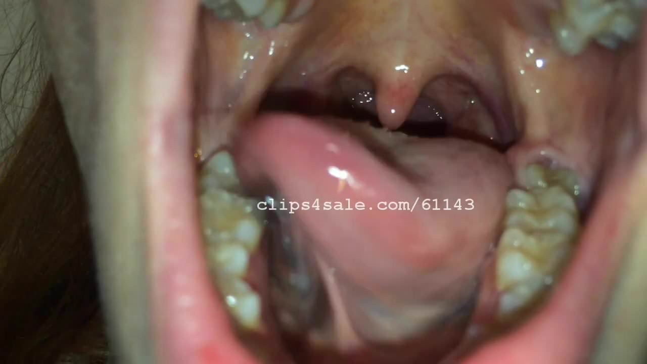Mouth Fetish - Silvia Mouth Video 2