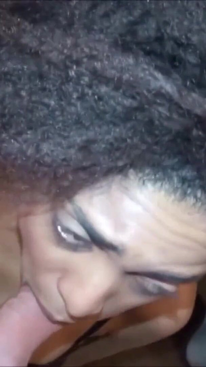 Jaw-dropping moment from "Skinny Ebony Hooker Luna Has Sex With German Tourist Without Condom"