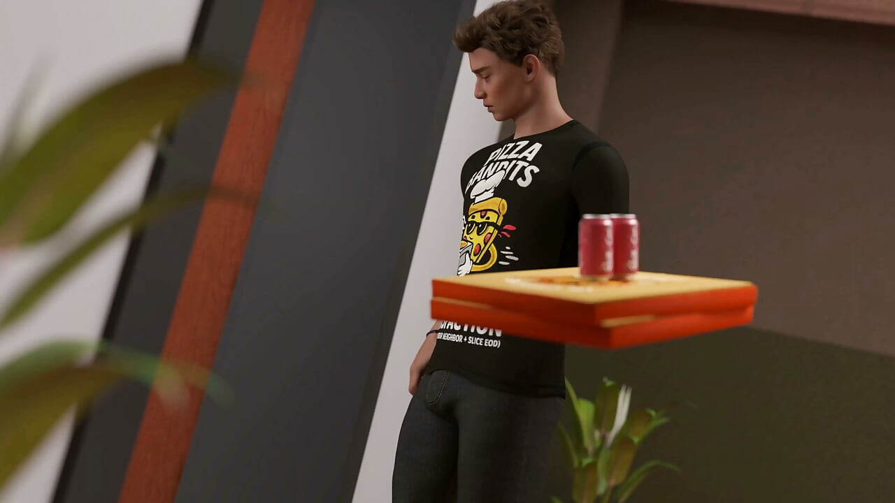 Steps of Debauchery Ep.5.2 - P26 - Hotwife- og cuckoldparet leker et fristende spill med pizzagutten