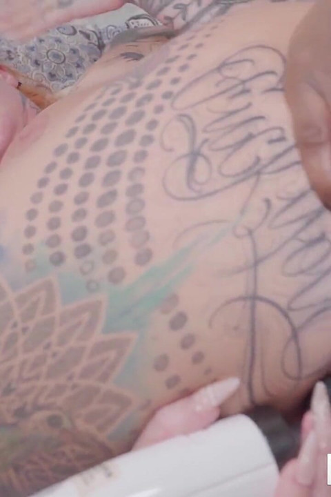 Phat Booty Brit Takes It Deep in Her Ass