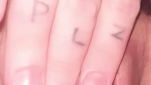 slapping pumped pussy in slow motion