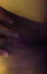 Girl Moaning While Fingering Her Pussy