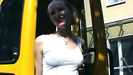 Public Blowjob Tease and Sloppy Fingering Explosion
