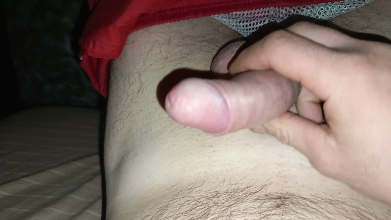 My dick preparing for fuck