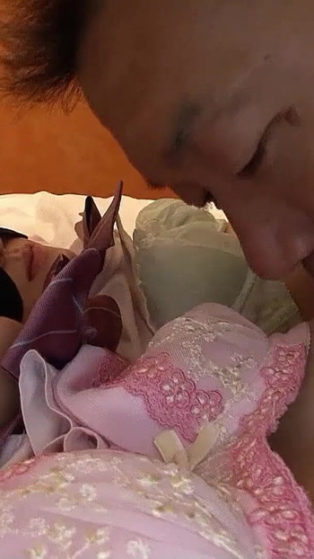 Epic moment from "Two Petite Asian Step Sister seduce to Deforation Sex by old Guy"