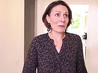 Kinky french mature wife gets fucked by a stranger