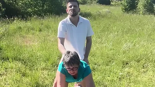 Madam O açık Havada Anal Bölüm 2!!