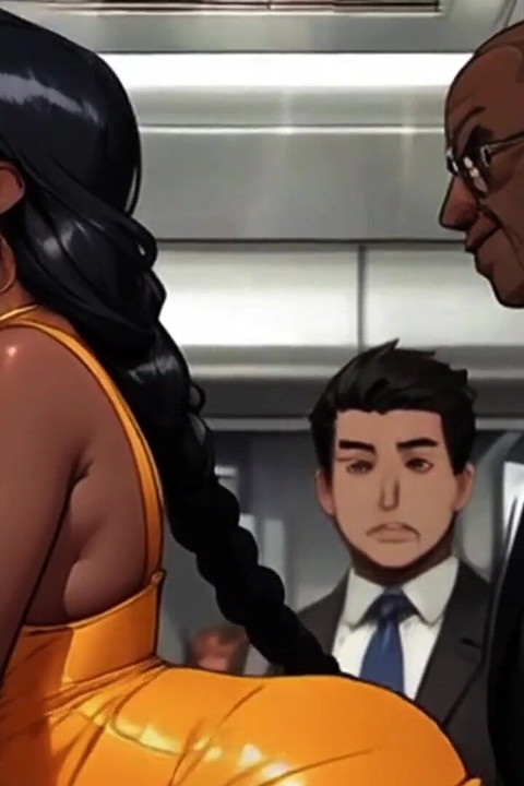 Velike Sise Tifa i Mršava Aerith Glume u Pikantnim Toons Hentaiju