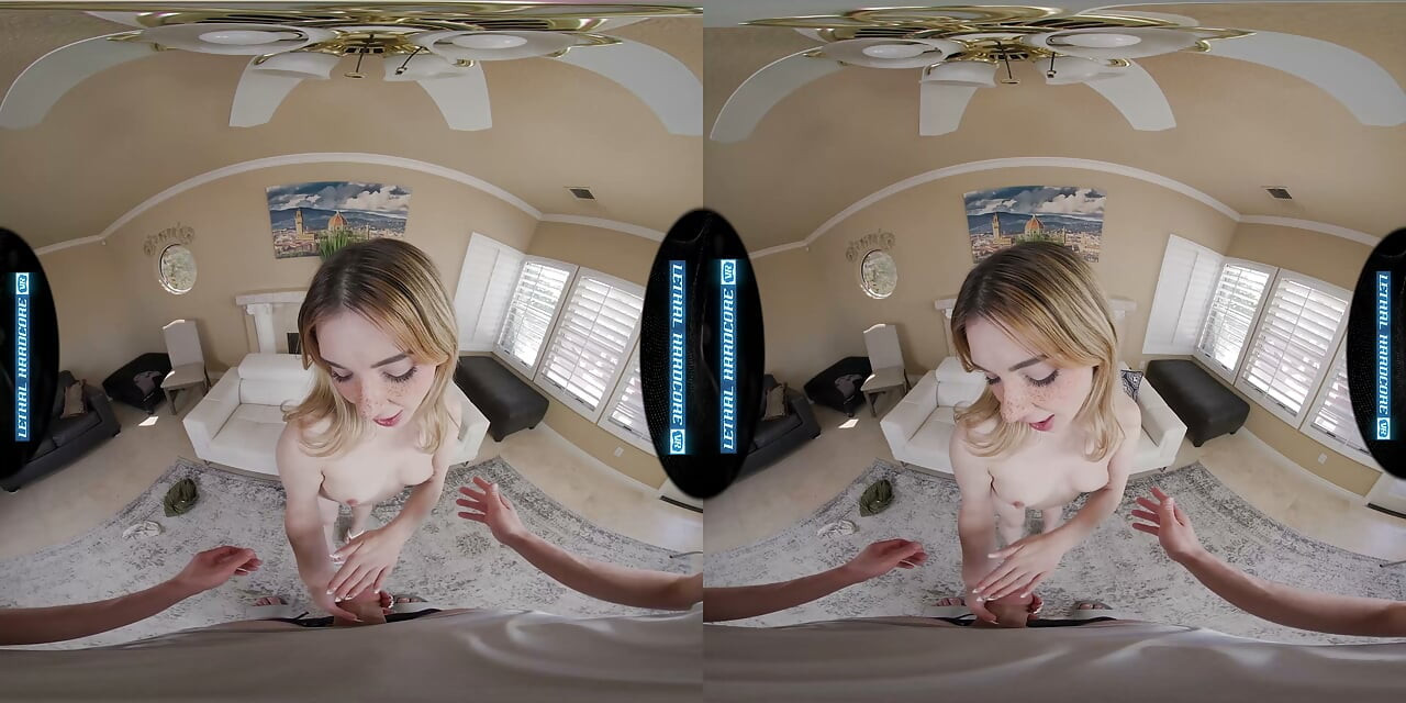 LETHAL HARDCORE VR - "Nu poate ține pasul cu mine" Făcând sex cu prietena drăguță a prietenului tău așa cum el nu poate