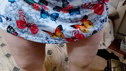 1400 New Pantyhose Plus Fuck Me Heels on Thick Dawnskye