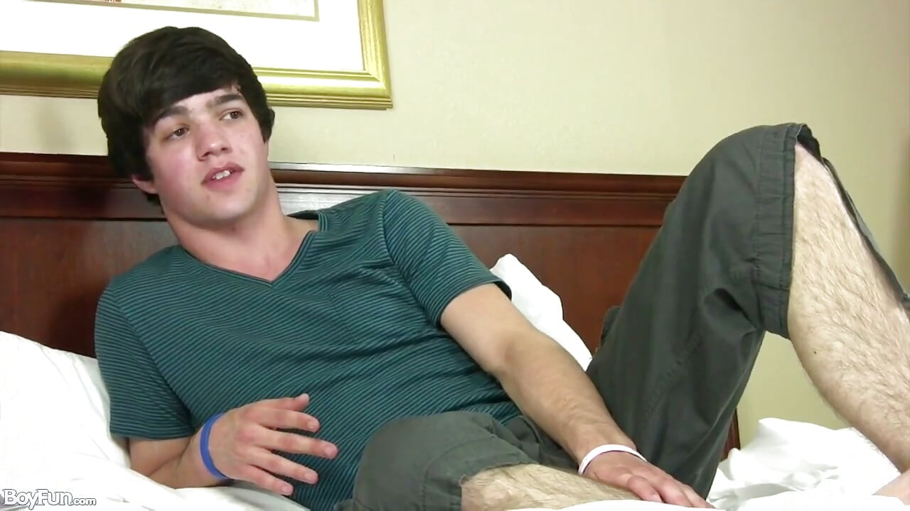 Leo Masturbating