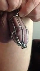 Chastity precum