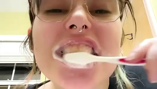 Brushing My Teeth