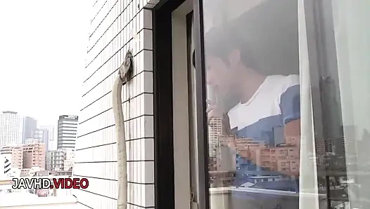 Yui Sakura's Hot Japanese Blowjob Before Steamy Sex Encounter