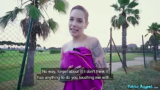 Public Agent - silvia rubi si gadis pecinta seks bertato lagi asik topless