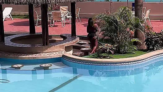 Alone with my best friend's Hot stepsister