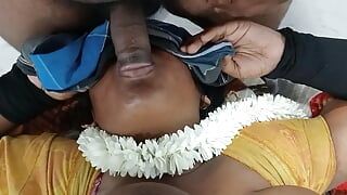 Tamil esposa boca profunda fodendo para seu marido pau